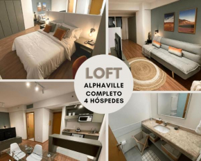 Quarto Hotel no coração de Alphaville Piscina e Academia